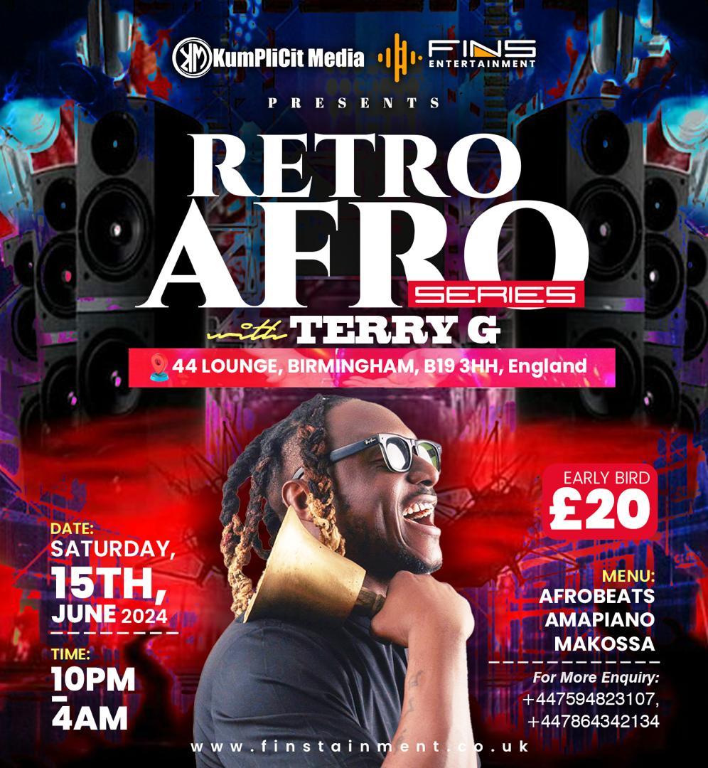 Retro Afro Series With TERRY G